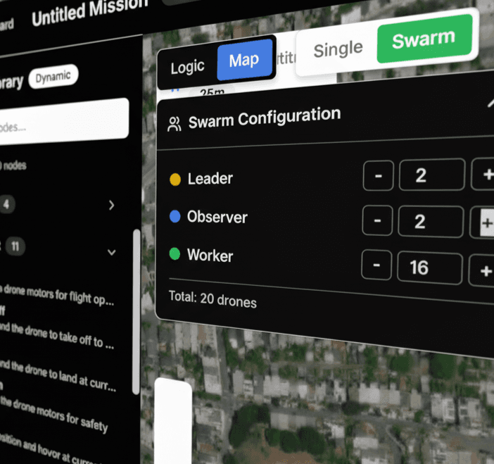 AI Command Platform - Swarm Configuration Interface