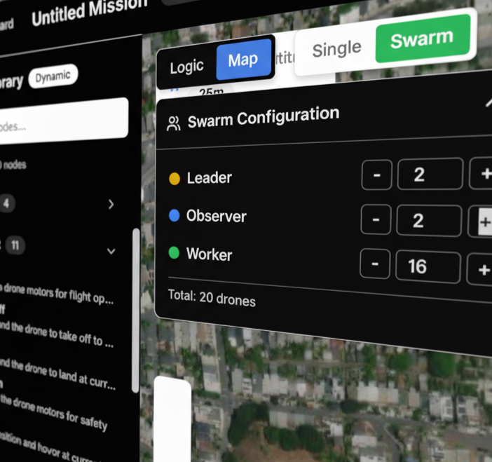 AI Command Platform - Swarm Configuration Interface